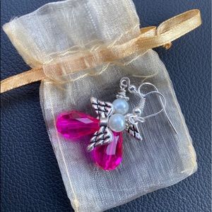 Angel earrings